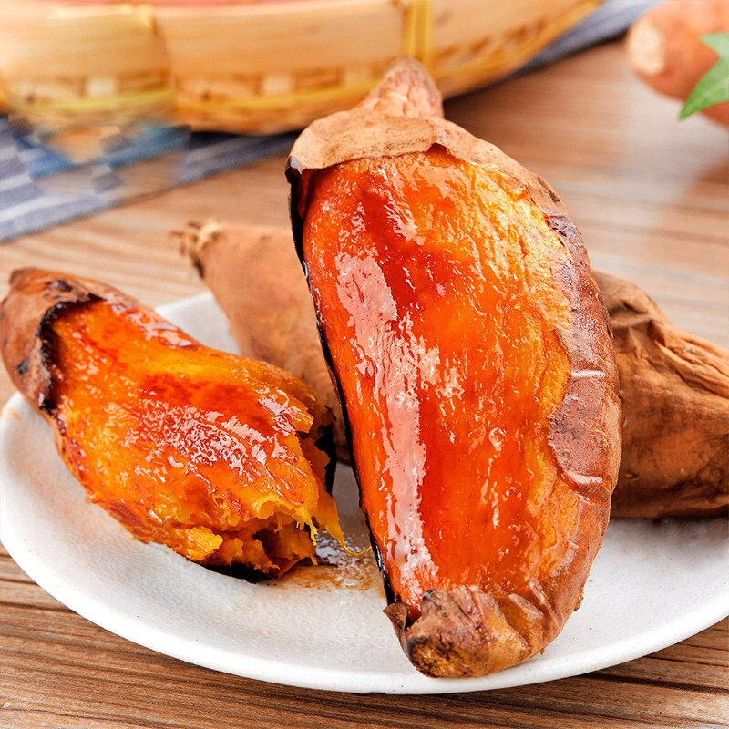 烟薯25号新鲜沙地蜜薯5糖心烤红薯 甜慕番薯