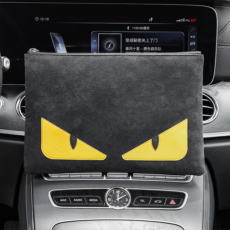 男士大容量个性信封包真皮潮手拿包 杜尼哲男士包袋