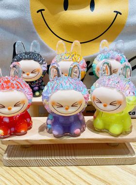 彩珠龅牙仔创意桌面摆件办公室玄关装饰电视柜摆件客厅装饰品摆件