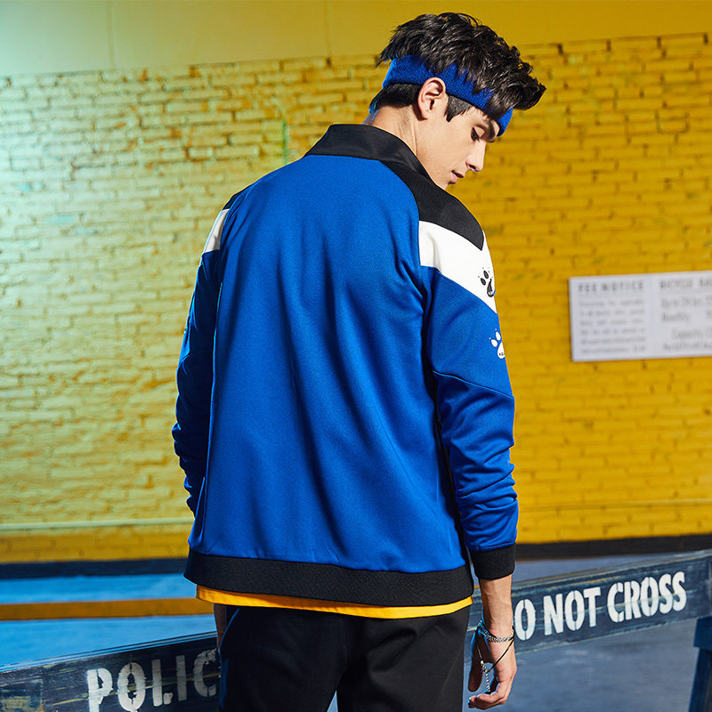 KELME卡尔美 正品外套男秋冬新款立领开衫拉链运动茄克休闲训练服,淘宝优惠券,粉丝福利购,淘宝优惠卷