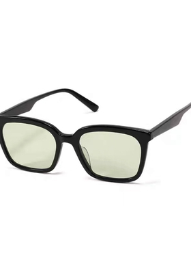 leseven方形情侣太阳镜