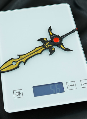 动漫周边武器模型全金属工艺品摆件极光剑18CM儿童金属玩具摆件