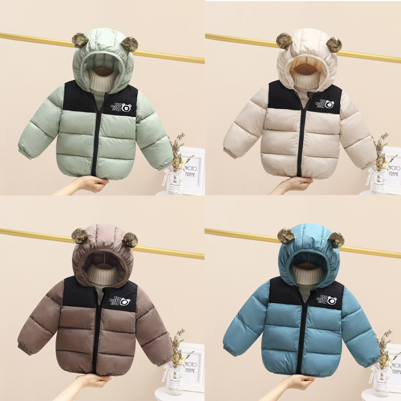 木木屋高品质黑金自发热儿童羽绒棉服男女童石墨烯棉衣小童厚外套