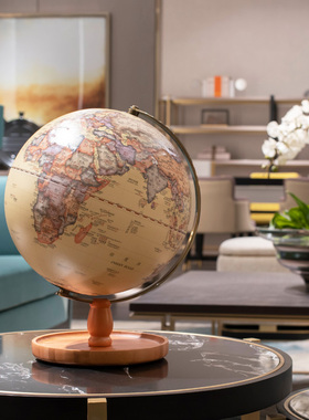 办公桌玄关创意客厅酒柜地球仪