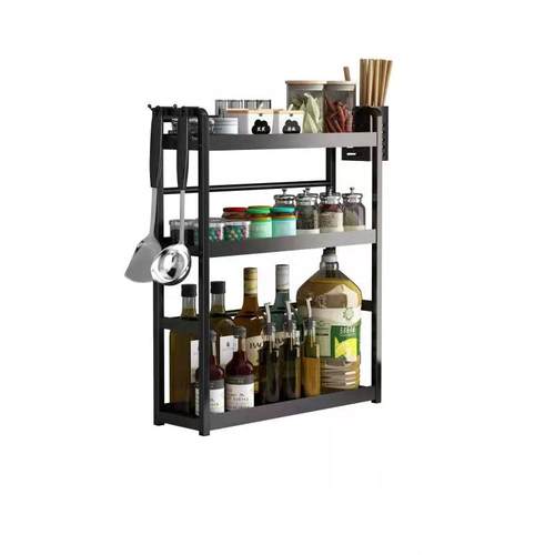 厨房调料置物架筷子刀架多功能台面调味厨具用品收纳架多层佐料架 - 图3