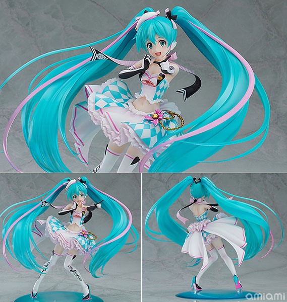 现货！GSC 初音未来 赛车初音 2019Ver. feat.杏仁豆腐 正版手办 - 图1