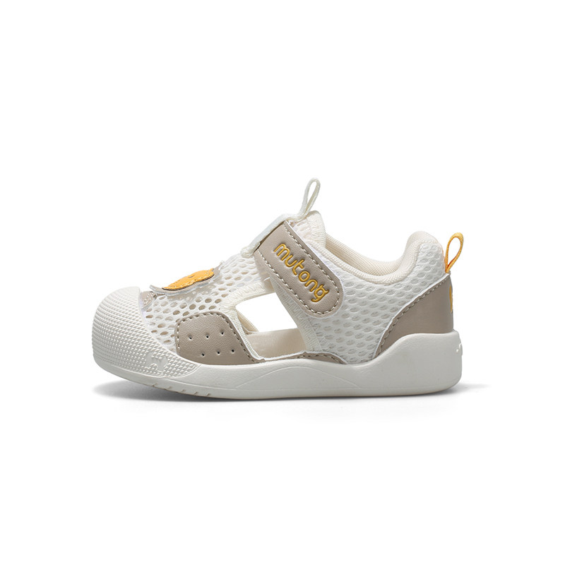 牧童宝宝2024夏季新款包头凉鞋男女童鞋软底学步鞋卡通婴幼儿鞋