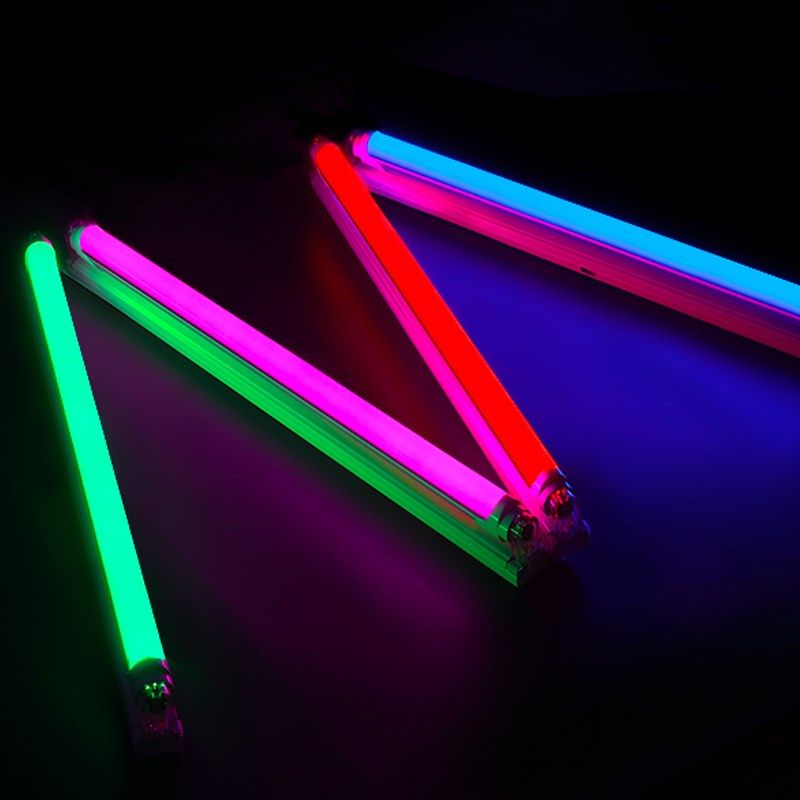 霓虹灯管T8led分体红蓝黄彩色发光灯条电竞荧光氛围装饰复古老式,淘宝优惠券,粉丝福利购,淘宝优惠卷