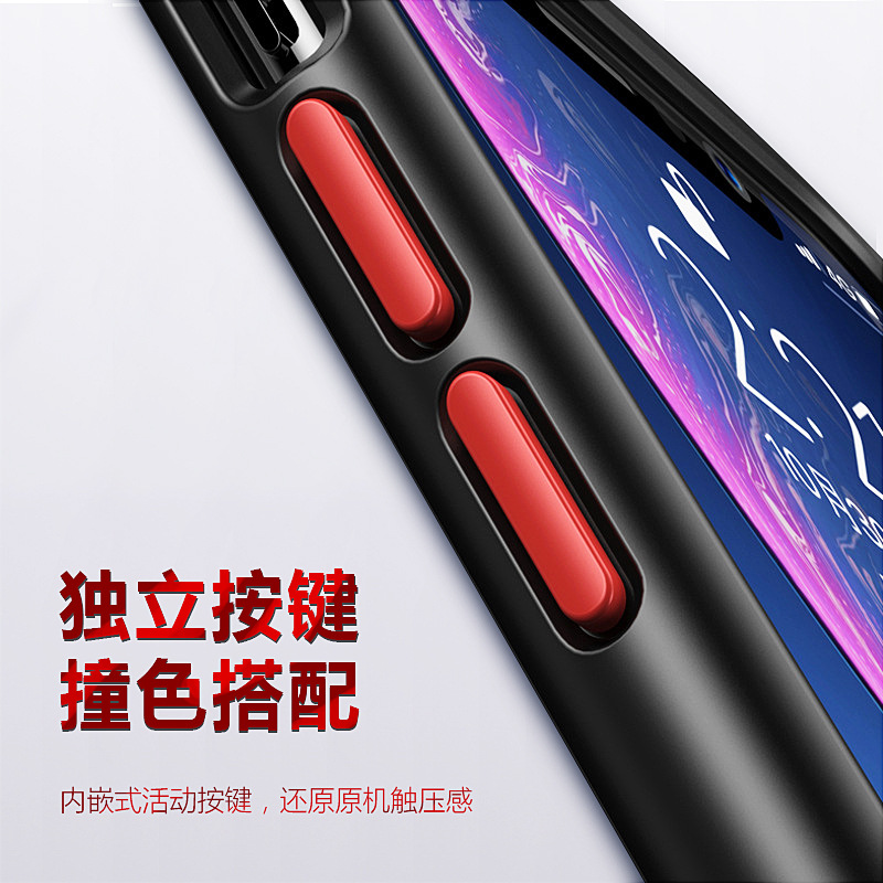 适用OPPO Reno4Pro手机壳Reno4全包硅胶磨砂撞色保护壳Reno4SE 5G半透明防摔后盖壳ins风潮牌男女个性外壳 - 图3