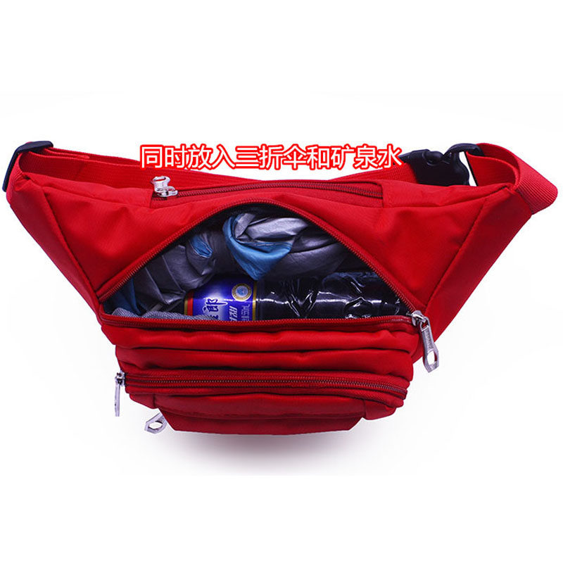 男女腰包防水中号运动生意收银包装 成曼女士包袋