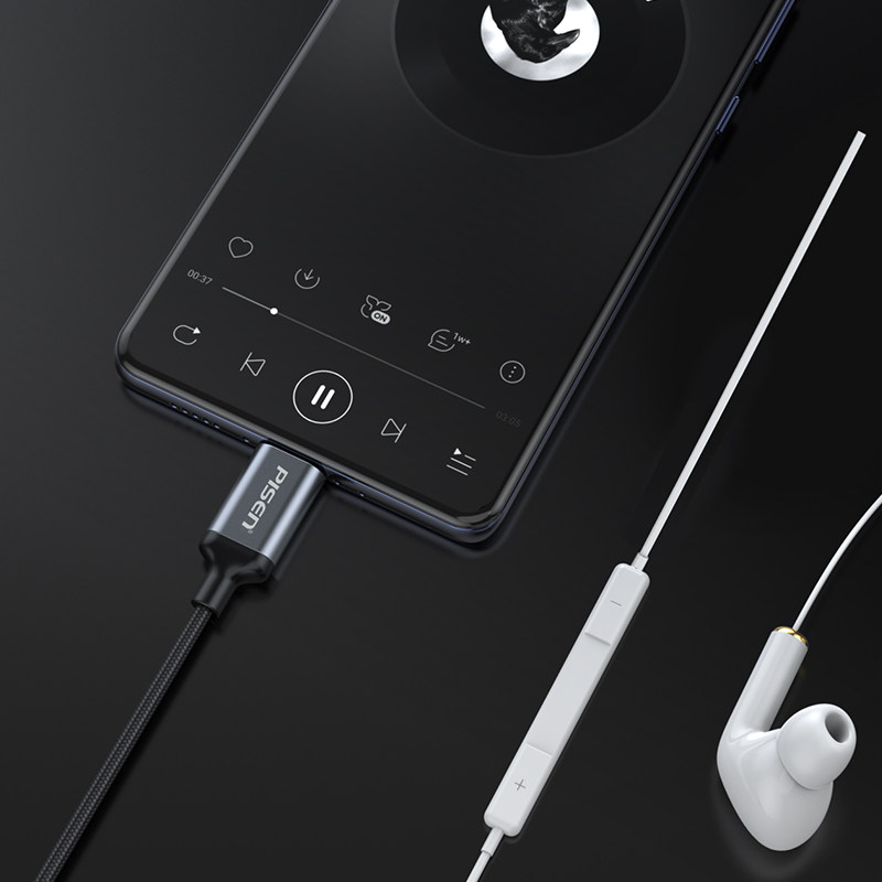 品胜typec耳机转换头适用苹果iphone17/16promax转接头15手机3.5mm有线tpc数字音频tpc圆孔pyec接口usb-c,淘宝优惠券,粉丝福利购,淘宝优惠卷