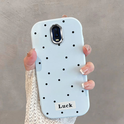 适用于oppor17手机壳波点PBEM00小狗带支架0pp0r17可爱opr蓝色opoor防摔套oopor软壳女poopr/PBEMOO创意卡通 - 图0
