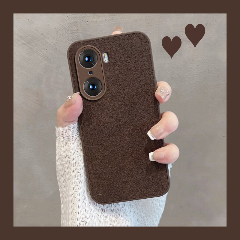 适用于华为荣耀60手机壳60pro新款女lsa一an00曲屏p60por可爱pr0复古六零曲面屏六十个性创意6o全包防摔anoo - 图2