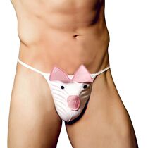 Mens Underwear Seductive Pants Guys Jj Sleeve Special Physiological Penis Trend Male Cute Little Pig Sexual Feelings