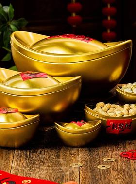 金元宝摆件2026马年财神新年乔迁开业氛围装饰用品工艺品大号过年