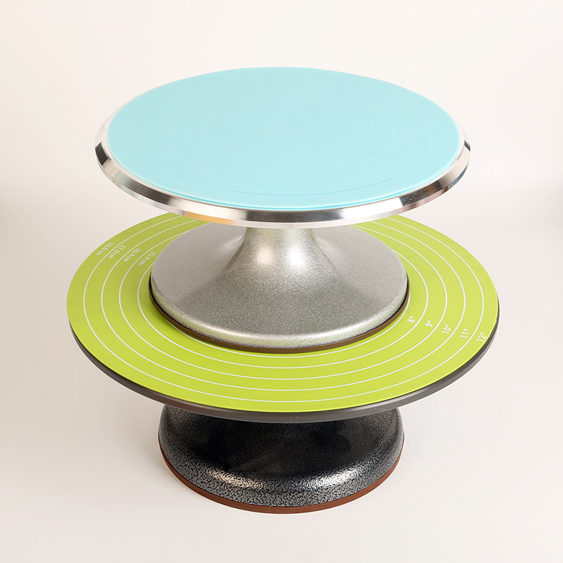 圆形硅胶转台防滑垫蛋糕转盘用垫裱花台揉面垫硅胶垫9 10 12英寸,淘宝优惠券,粉丝福利购,淘宝优惠卷