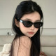 Jennie retro hot girl cat eyes sunglasses small frame small face