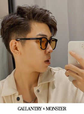 墨镜防紫外线男韩版潮流方形网红