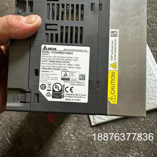 台达MS300系列变频器，VFD4A8MS21ANSAA议价 - 图0