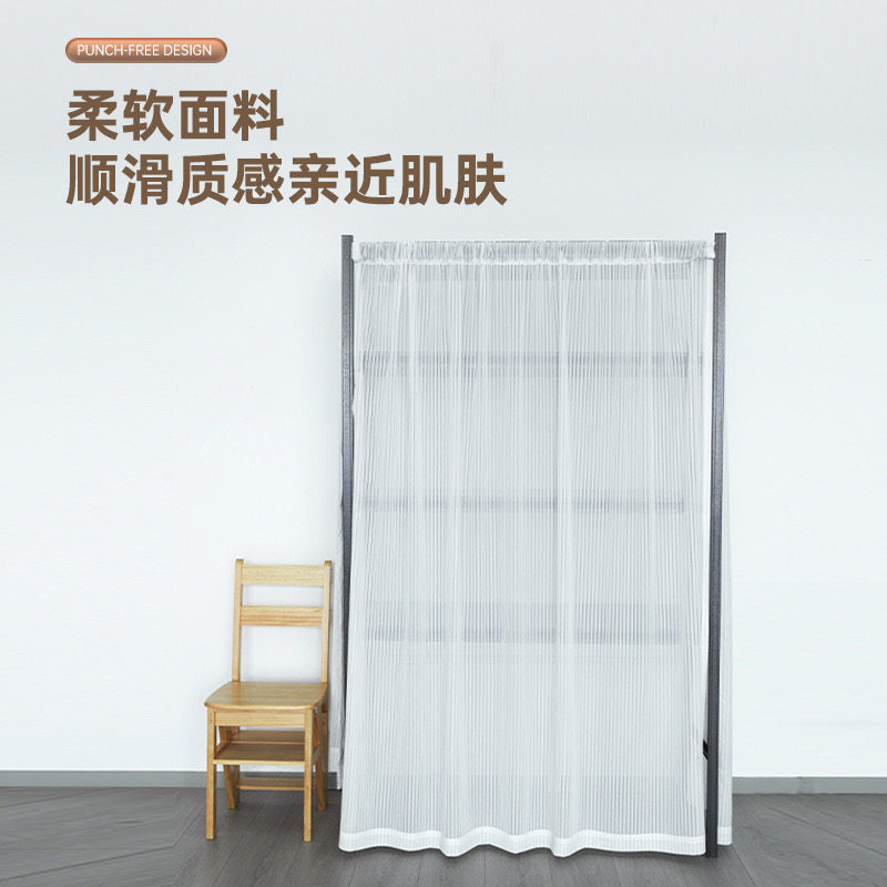 不锈钢挂衣杆配件开放式衣柜挂衣架衣架收纳架子货架专用防尘帘,淘宝优惠券,粉丝福利购,淘宝优惠卷