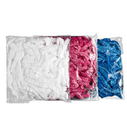 一次性浴帽女防水防尘洗澡帽子多功能鞋套加厚发膜焗油帽染发头套 - 图3