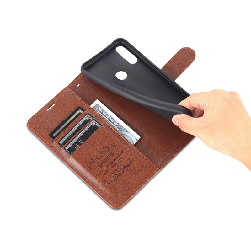 适用华为MLD-AL10手机壳6.30英寸华为MLD一AL10保护套翻盖华为畅享20E外壳皮夹畅想20E插卡MLDAL10软壳硅胶防 - 图3