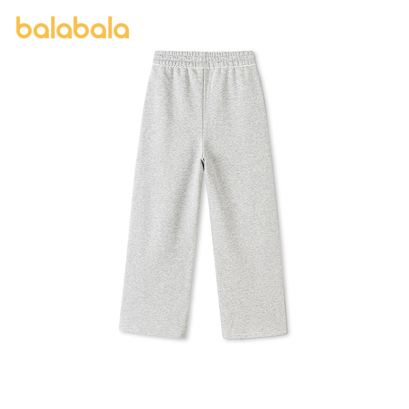 巴拉巴拉女童裤子中大童运动裤春装2026新款童装儿童直筒裤卫裤潮,淘宝优惠券,粉丝福利购,淘宝优惠卷