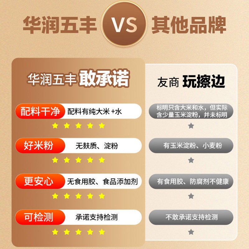 五丰江西纯大米水磨米粉400g东莞龙口粉丝麻辣烫花甲粉丝沙县细粉,淘宝优惠券,粉丝福利购,淘宝优惠卷