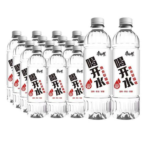 康师傅喝开水550ml*24瓶装熟水饮用水旅游户外正品整箱便宜 - 图2
