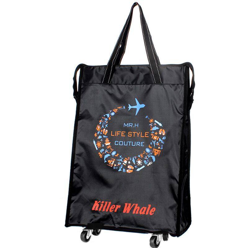 轻便购物袋拉杆手提万向轮女登机包 雷玛萨旅行袋