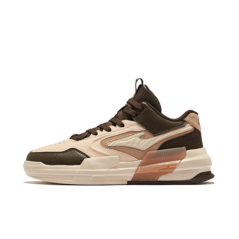 丹霞鸿星尔克男高帮板鞋2025秋季复古男款休闲鞋厚底增高运动鞋子,淘宝优惠券,粉丝福利购,淘宝优惠卷