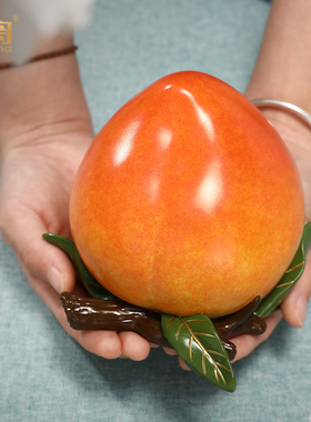 北将黄铜《寿桃》精美礼品装