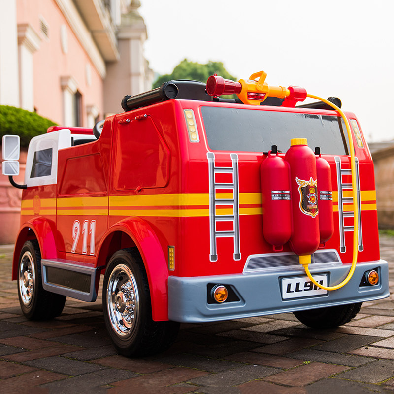 小孩电动消防车 新人首单立减十元 21年7月 淘宝海外