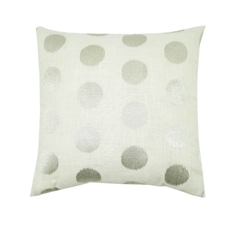 新款直销圆圈绣花居家抱枕布艺刺绣沙发抱枕套靠垫靠枕床头大抱枕,淘宝优惠券,粉丝福利购,淘宝优惠卷