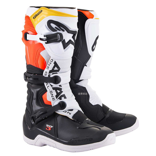 意大利A星T3越野摩托车越野靴骑行靴场地林道通用款赛车靴男女用 - 图3