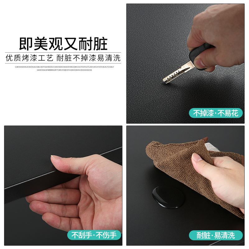 不锈钢厨房置物架落地多层宽35cm冰箱夹缝收纳架40长可移动带轮子 - 图1