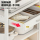 Three-story kitchen microwave oven storage rack