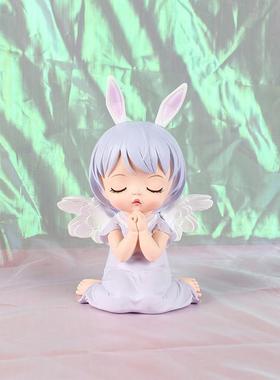 新款直销创意安妮宝贝树脂工艺品摆件可爱存钱罐学生儿童礼品家居