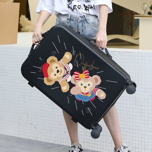 Брендовый милый чемодан, коробка для путешествий, популярно в интернете, 24 дюймов
