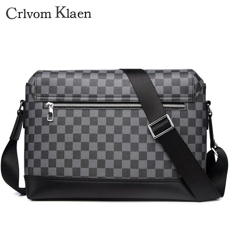 单肩包公文包商务休闲潮牌男士包包 绽影男士包袋