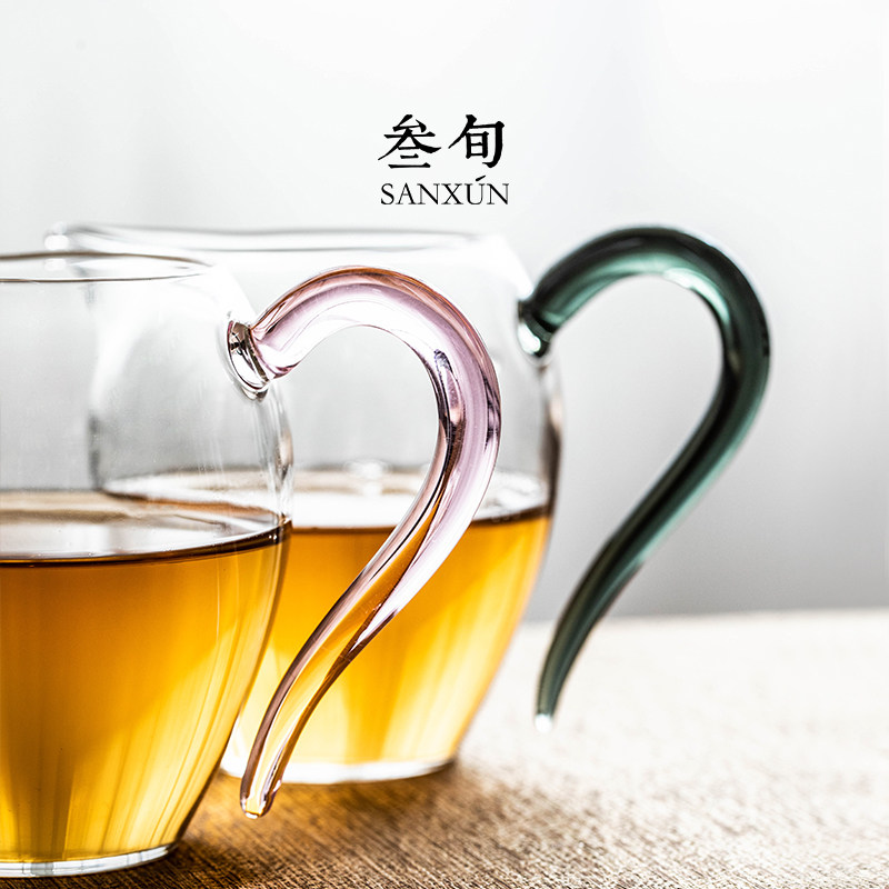 叁旬高档玻璃公道杯加厚耐热匀杯家用分茶器茶海泡茶功夫茶具配件,淘宝优惠券,粉丝福利购,淘宝优惠卷