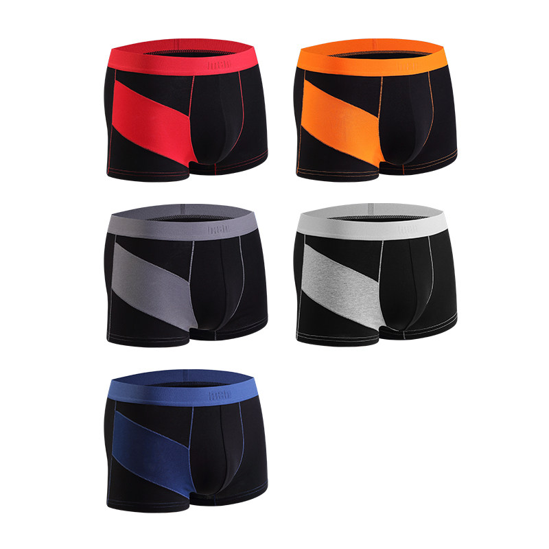 A-List/爱乐施图男士内裤纯棉裆夏运动透气平角四角短裤3条C515RP,淘宝优惠券,粉丝福利购,淘宝优惠卷