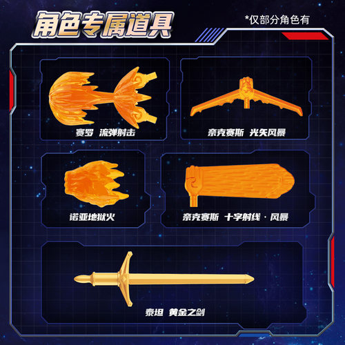 布鲁可奥特曼正版授权群星版第十一弹光之纽带积木人手办玩具 - 图3
