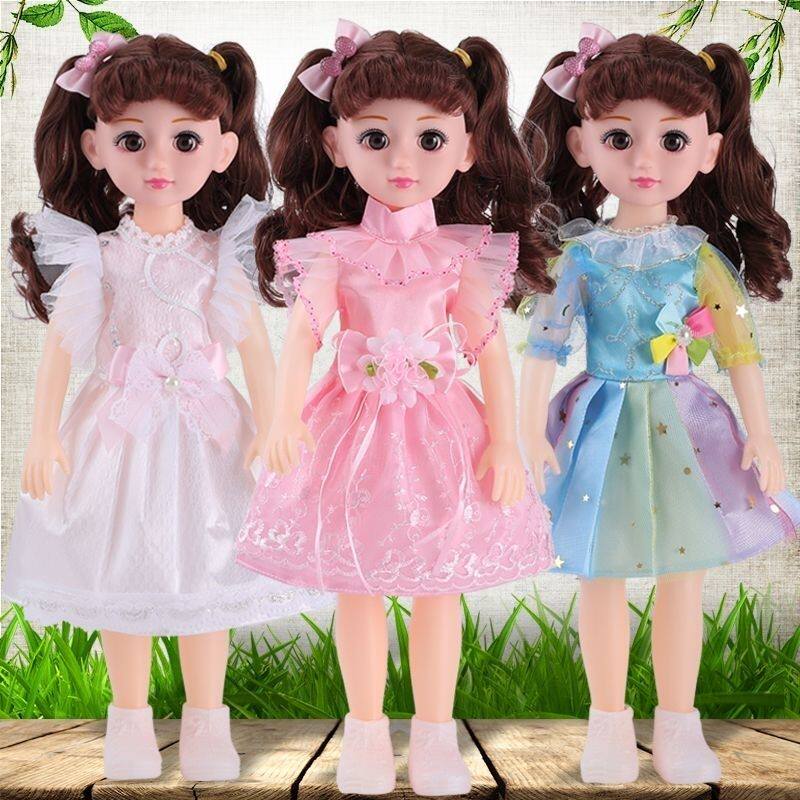 会说话的新品婚纱芭比仿真女孩玩具 宇汐母婴娃娃/配件