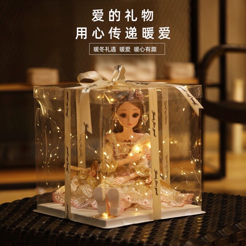 女孩生日礼物套装彤乐芭比娃娃玩具 奇幻玩具娃娃/配件