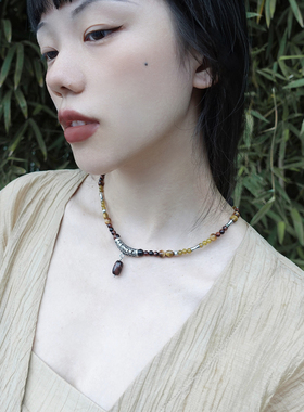 AFTERPARTY原创国风纯银项链