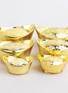 新款直销厂价现货合金铜钱 金钱元宝工艺品摆件 家居装饰品金属工