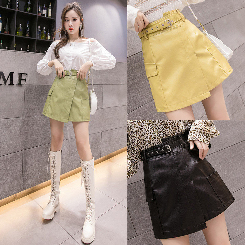 不规则2020新款ins超火裤小半身裙 蕾梵莎半身裙