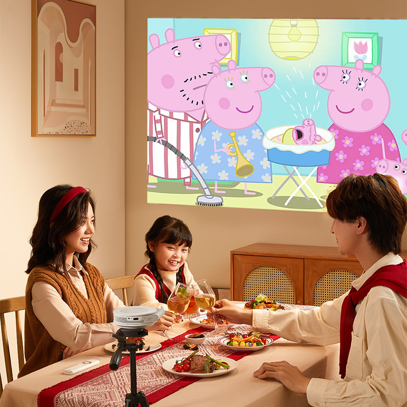 【新品首发】坚果微果i7 wifi 1080p vimgo微果投影机