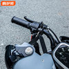 Electric motorcycle anti-theft helmet lock, helmet lock